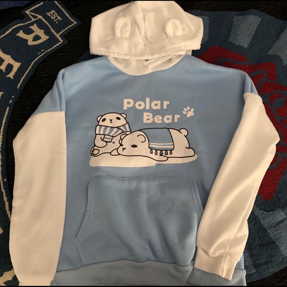 Polar bear hoodie